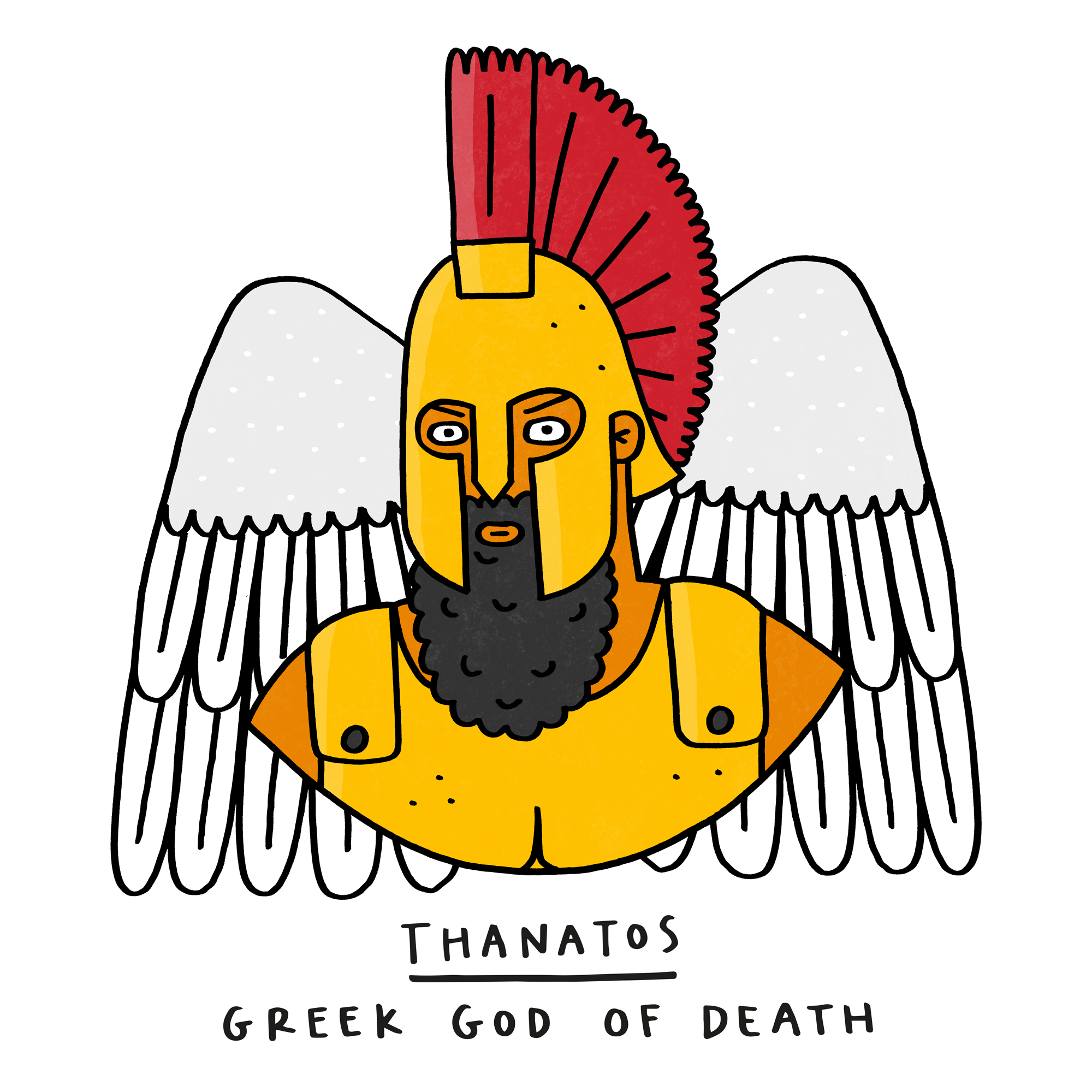 Thanatos, Greek God of Death